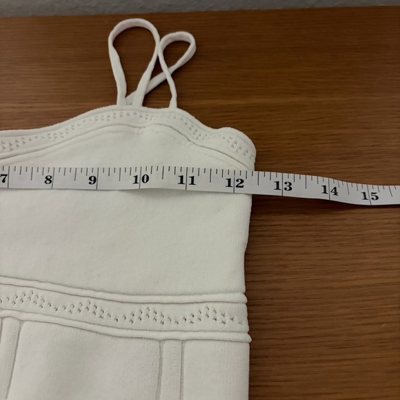 House of Harlow 1960 Cream Crochet Knit Crop Top | Boho Festival | M - Picture 5 of 6